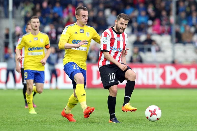 Football. Lotto Ekstraklasa. Cracovia Krakow - Arka Gdynia. 08.05.2017