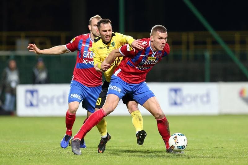 Football. Fortuna I Liga. GKS Katowice - Rakow Czestochowa. 09.03.2019