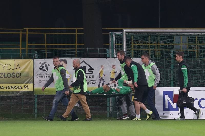 Football. Fortuna I Liga. GKS Katowice - Stomil Olsztyn. 24.04.2019