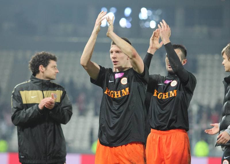 Football. T-Mobile Ekstraklasa. Cracovia Krakow - Zaglebie Lubin. 02.03.2012