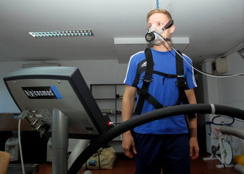 Football. Piast Gliwice. Training. 07.01.2014