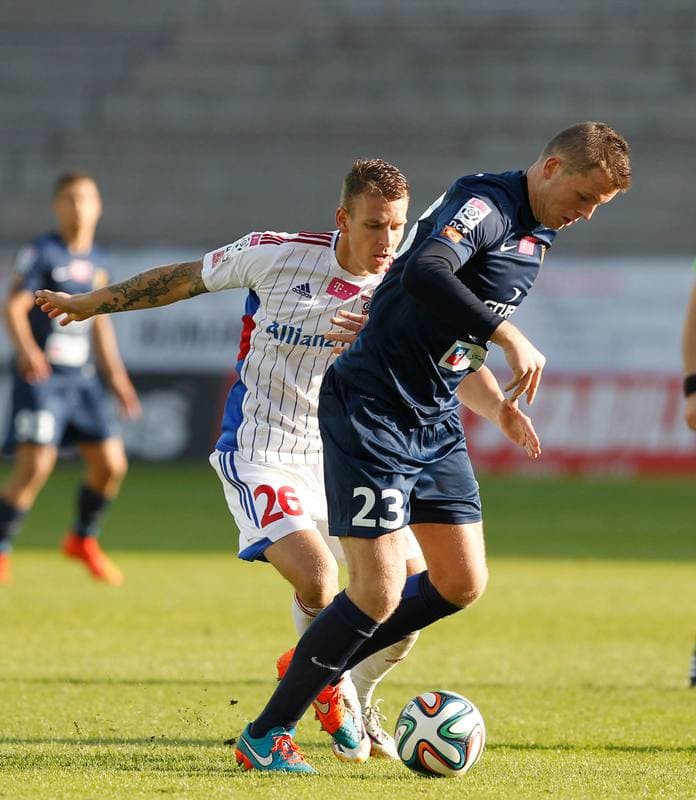 Football. T-Mobile Ekstraklasa. Gornik Zabrze - Pogon Szczecin. 02.11.2014