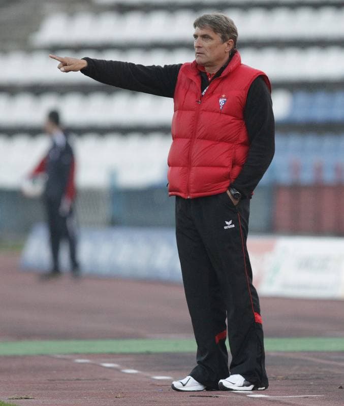 Football. Sparing. Gornik Zabrze - FC Hradec Kralove. 08.10.2010