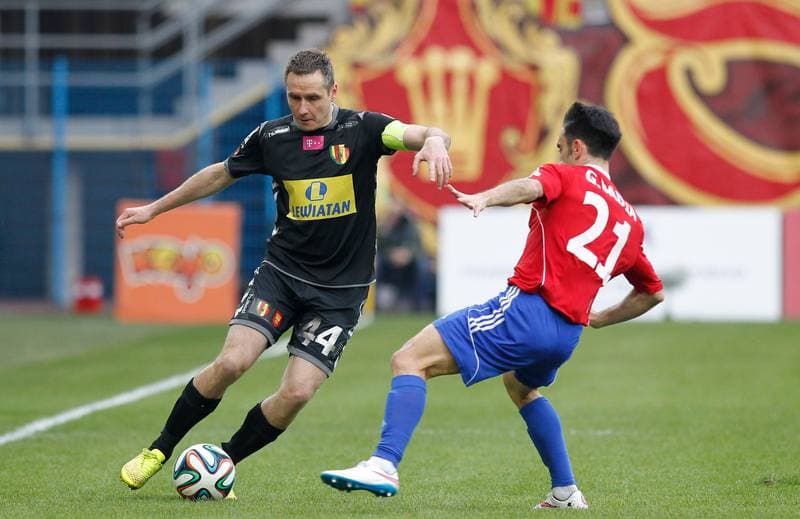 Football. T-Mobile Ekstraklasa. Piast Gliwice - Korona Kielce. 22.03.2015