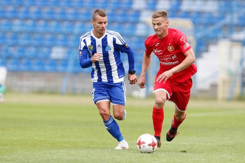 Football. Sparing. Ruch Chorzow - Widzew Lodz. 01.07.2018