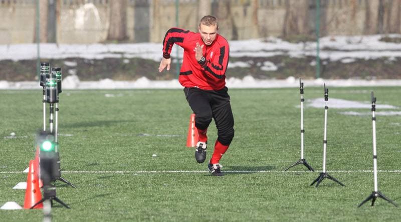 Football. Gornik Zabrze. Training. 12.07.2011