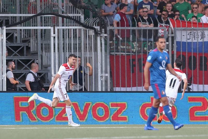 Football. UEFA Europa League. AS Trencin - Feyenoord Rotterdam. 09.08.2018