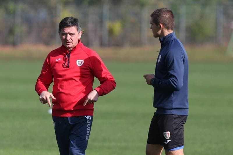 Football. Piast Gliwice. Training. 18.10.2017