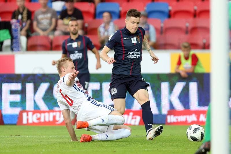 Football. Lotto Ekstraklasa. Gornik Zabrze - Pogon Szczecin. 31.08.2018