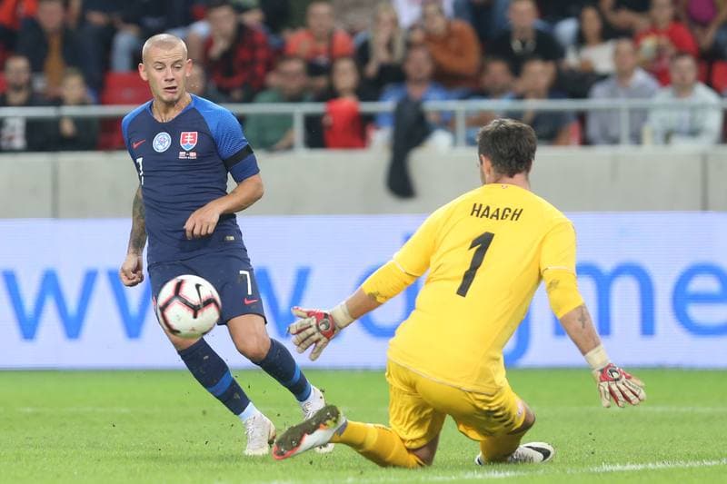 Football. International Friendly. Slovakia - Denmark. 05.09.2018