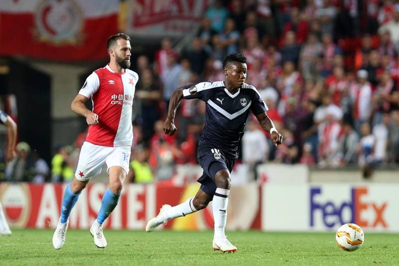 Football. UEFA Europa League. Slavia Prague - Girondins Bordeaux. 20.09.2018