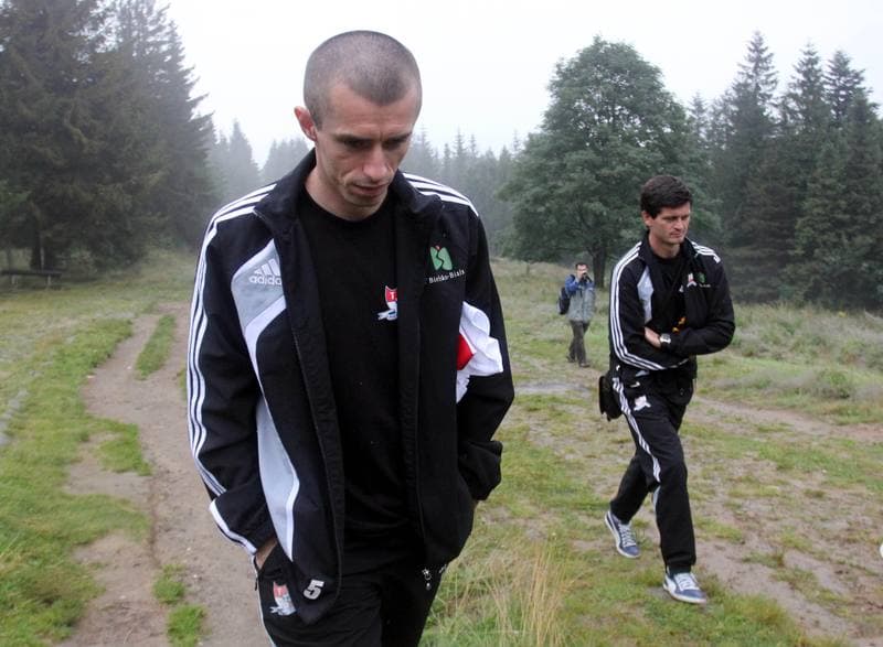 Football. Podbeskidzie Bielsko-Biala. Press Conference. 27.07.2011