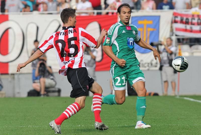 Football. T-Mobile Ekstraklasa. Cracovia Krakow - Legia Warsaw. 07.08.2011
