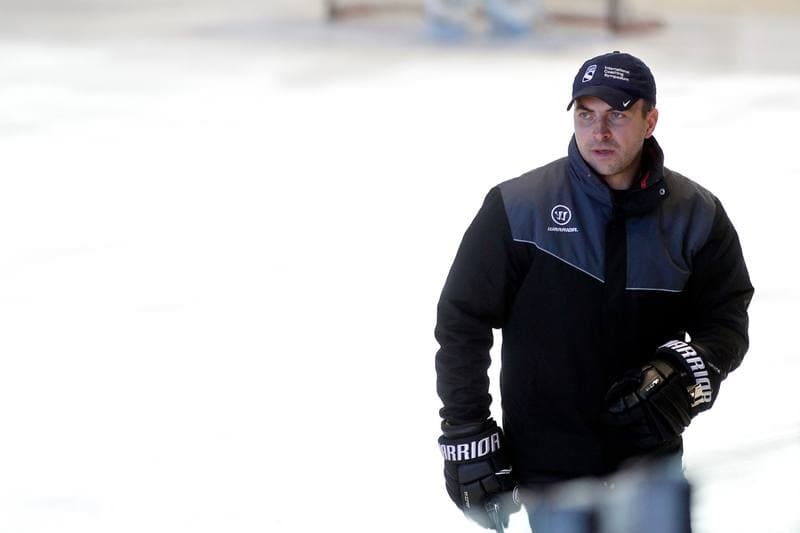 Ice Hockey. Poland U20. Training. 06.11.2018