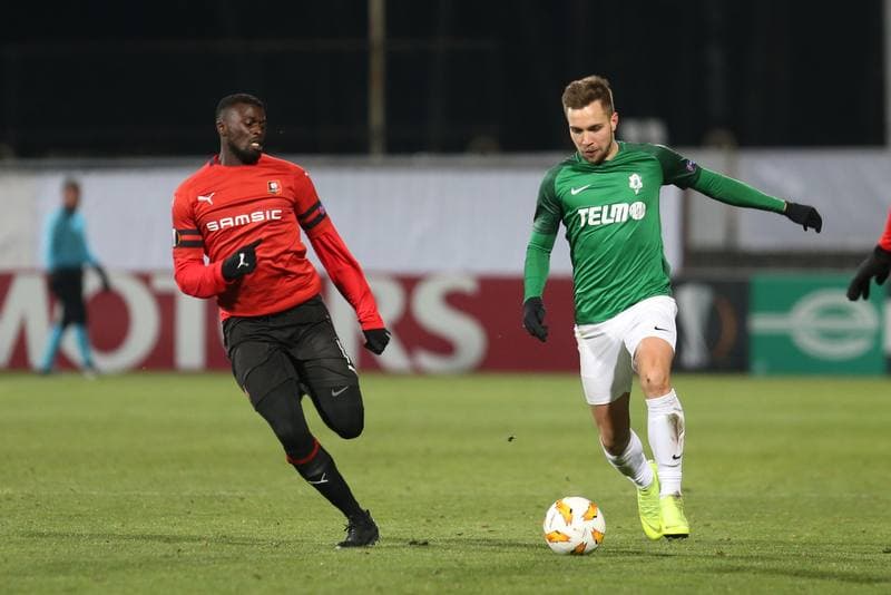 Football. UEFA Europa League. FK Jablonec - Stade Rennais FC. 29.11.2018