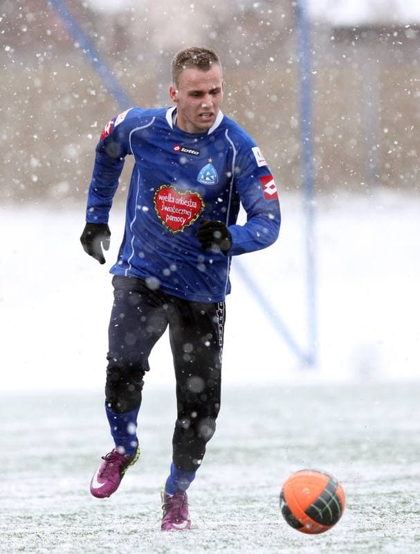Football. Sparing. Rozwoj Katowice - Ruch Chorzow. 14.01.2012