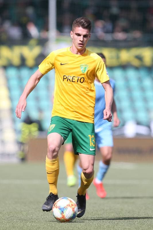 Football. Fortuna Liga. MSK Zilina - Slovan Bratislava. 14.04.2019