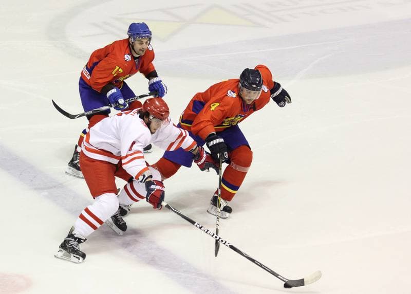 Ice Hockey. Euro Ice Hockey Challenge. Poland - Romania. 08.02.2013