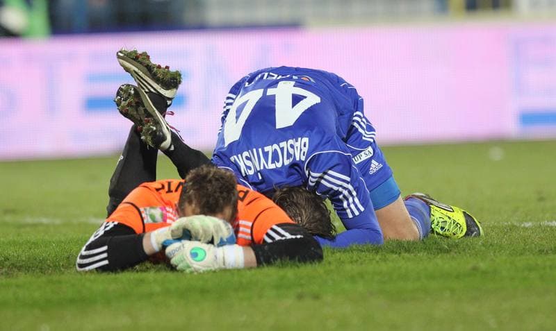 Football. T-Mobile Ekstraklasa. Ruch Chorzow - Lech Poznan. 24.02.2013