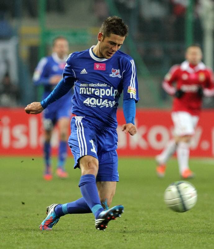 Football. T-Mobile Ekstraklasa. Wisla Krakow - Podbeskidzie Bielsko-Biala. 04.03.2013