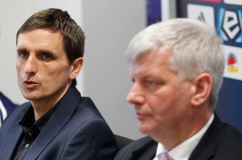 Football. Piast Gliwice. Press Conference. 17.01.2014