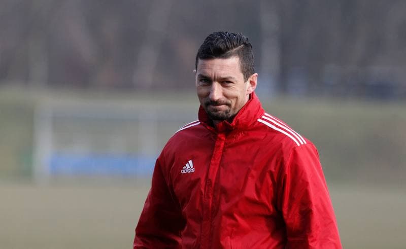 Football. Piast Gliwice. Training. 06.02.2014