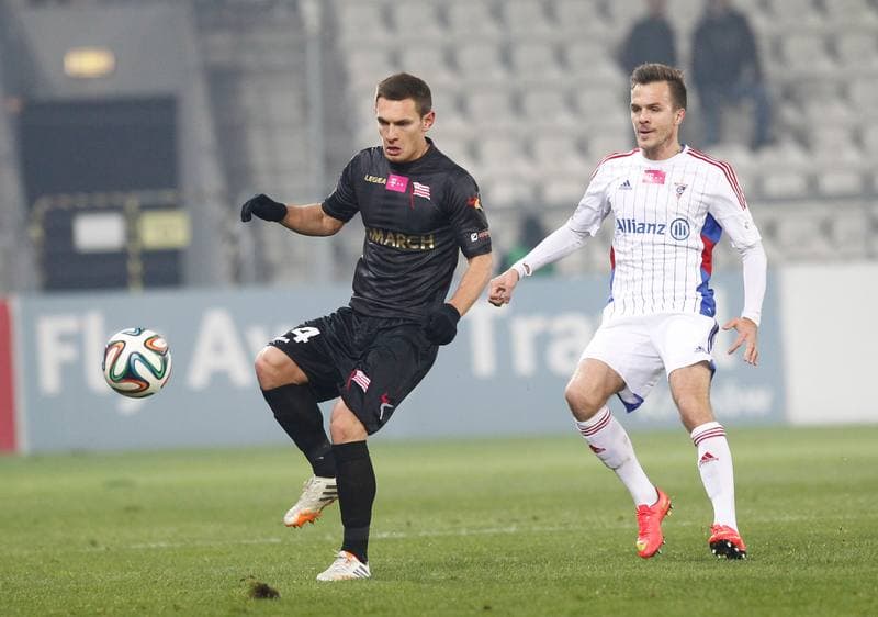 Football. T-Mobile Ekstraklasa. Cracovia Krakow - Gornik Zabrze. 24.11.2014