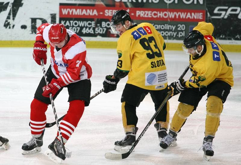 Ice Hockey. Polska Hokej Liga. HC GKS Katowice - Comarch Cracovia Krakow. 13.01.2015