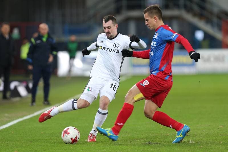 Football. Lotto Ekstraklasa. Piast Gliwice - Legia Warsaw. 12.12.2017