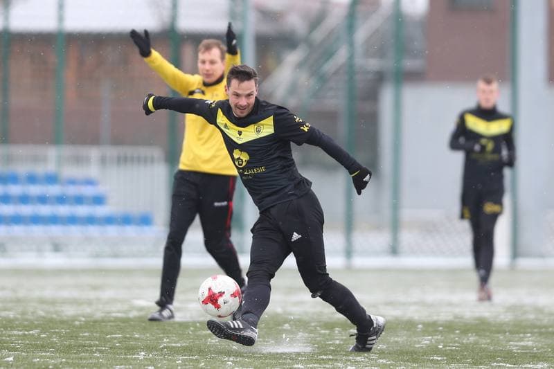 Football. Sparing. GKS Katowice - Rozwoj Katowice. 24.02.2018