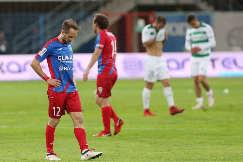 Football. Lotto Ekstraklasa. Piast Gliwice - Lechia Gdansk. 08.05.2018