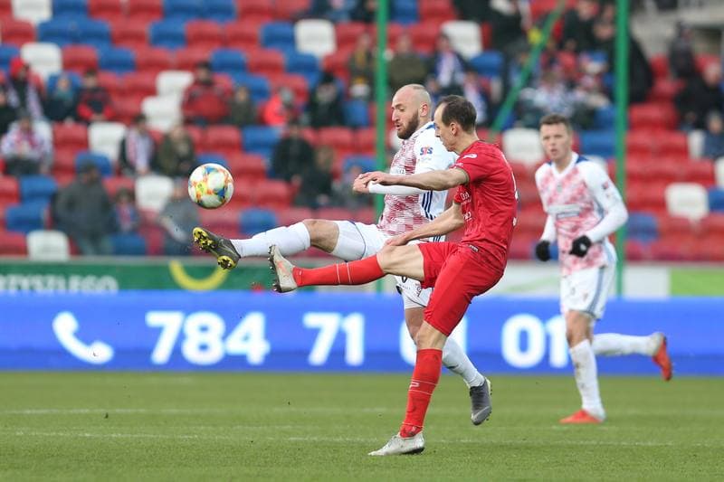 Football. Lotto Ekstraklasa. Gornik Zabrze - Zaglebie Sosnowiec. 23.02.2019