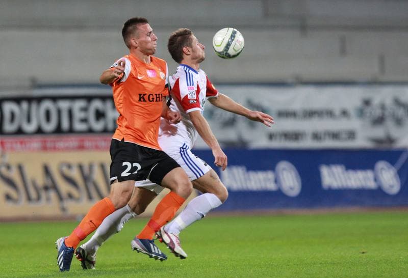 Football. T-Mobile Ekstraklasa. Gornik Zabrze - Zaglebie Lubin. 16.09.2013
