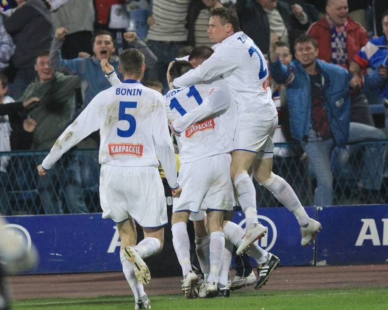 Football. I liga. Gornik Zabrze - Flota Swinoujscie. 26.03.2010