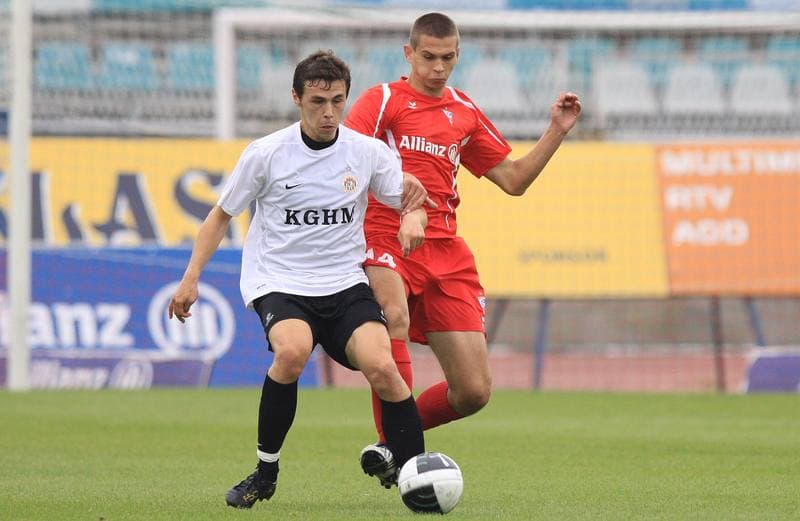 Football. Mloda Ekstraklasa. Gornik Zabrze - Zaglebie Lubin. 04.09.2010