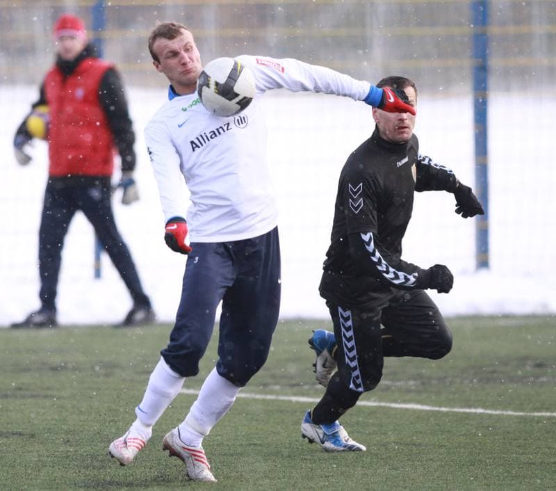 Football. Sparing. Gornik Zabrze - Korona Kielce. 02.02.2010