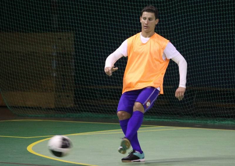 Football. Ruch Chorzow. Training. 10.01.2011