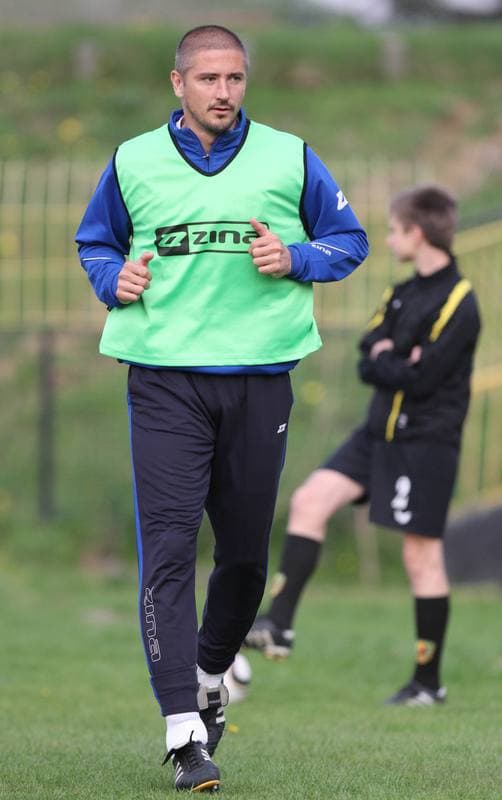 Football. Bytom I liga. Ruch Radzionkow - LKS Lodz. 29.04.2011