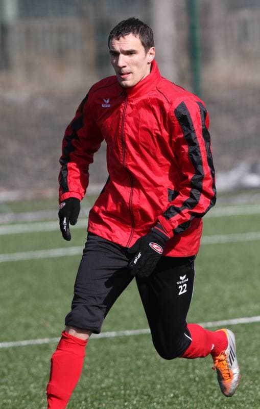 Football. Gornik Zabrze. Training. 05.03.2012