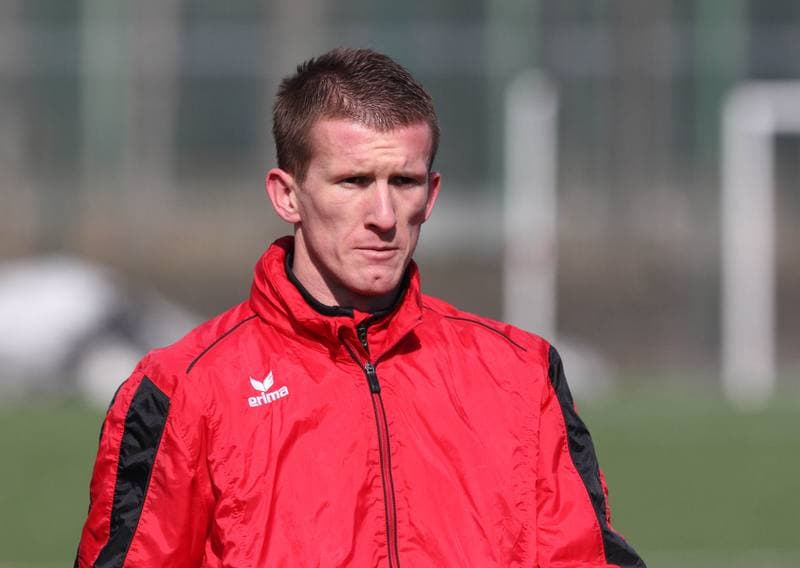 Football. Gornik Zabrze. Training. 05.03.2012