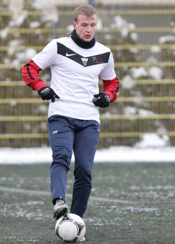 Football. Tychy Sparing. GKS Tychy - Podbeskidzie Bielsko-Biala. 19.01.2013