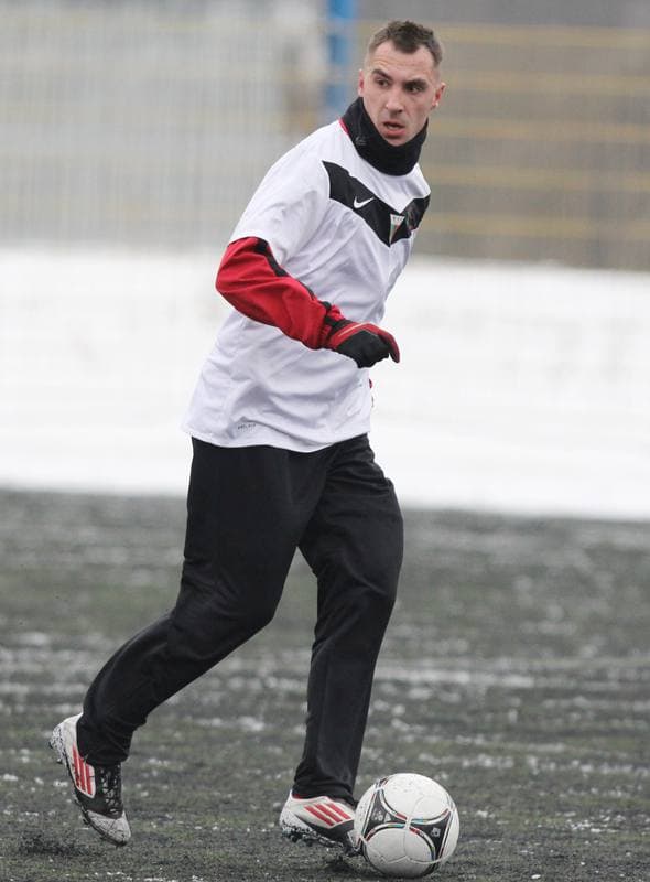 Football. Tychy Sparing. GKS Tychy - Podbeskidzie Bielsko-Biala. 19.01.2013