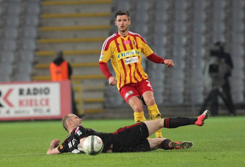 Football. T-Mobile Ekstraklasa. Korona Kielce - Gornik Zabrze. 19.04.2013