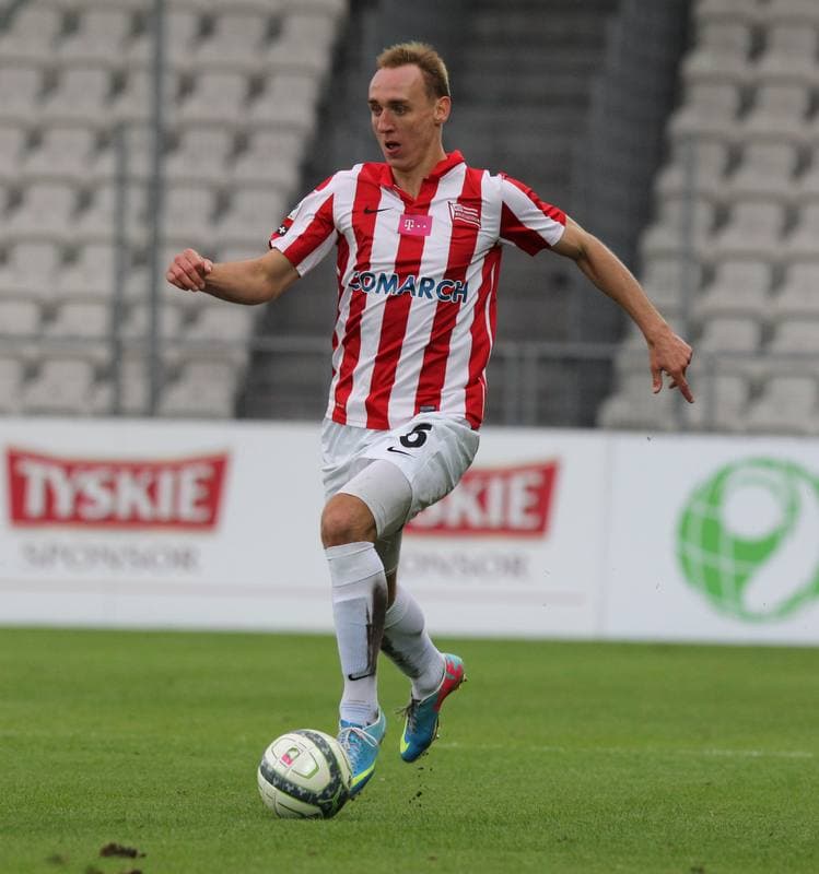 Football. T-Mobile Ekstraklasa. Cracovia Krakow - Pogon Szczecin. 28.09.2013