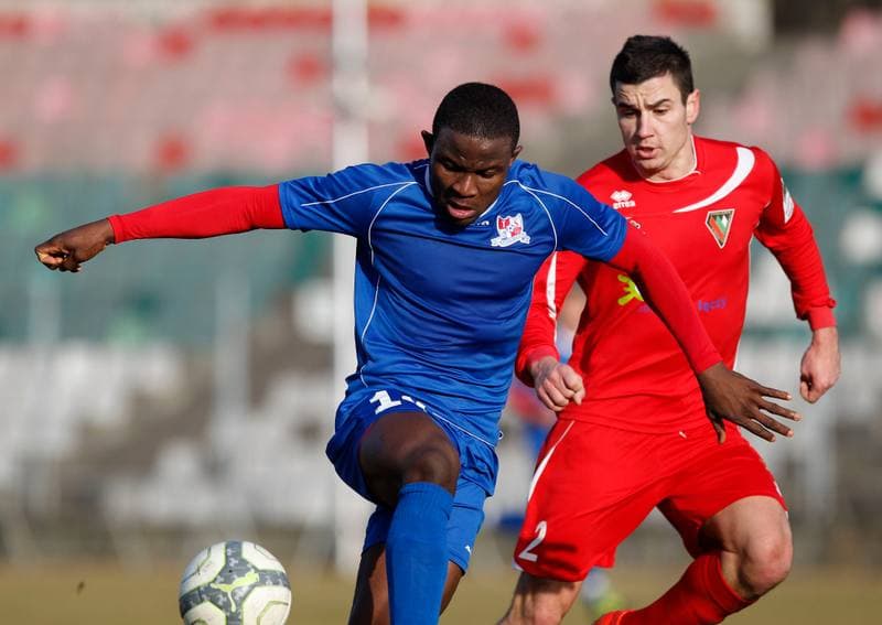 Football. Sparing. Zaglebie Sosnowiec - Podbeskidzie Bielsko Biala. 11.01.2014