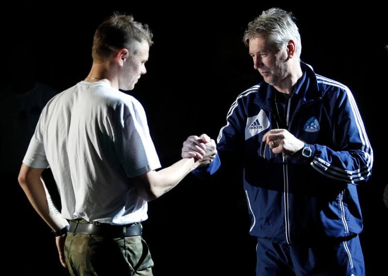 Football. Ruch Chorzow. Team Presentation. 09.02.2015