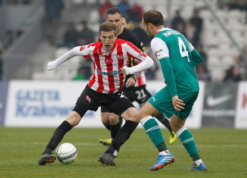 Football. T-Mobile Ekstraklasa. Cracovia Krakow - Slask Wroclaw. 02.03.2014