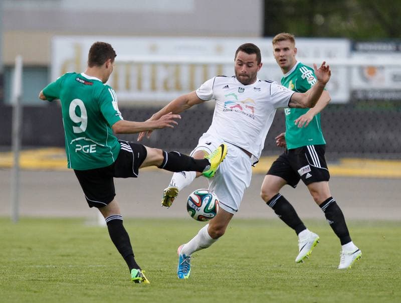 Football. I Liga. Energetyk ROW Rybnik - GKS Belchatow. 09.05.2014