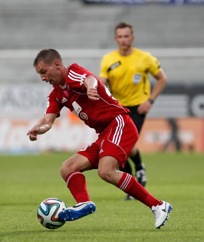 Football. T-Mobile Ekstraklasa. Gornik Zabrze - Cracovia Krakow. 21.07.2014