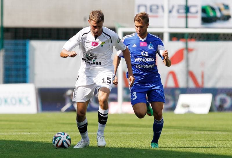 Football. T-Mobile Ekstraklasa. Ruch Chorzow - Gornik Leczna. 27.07.2014